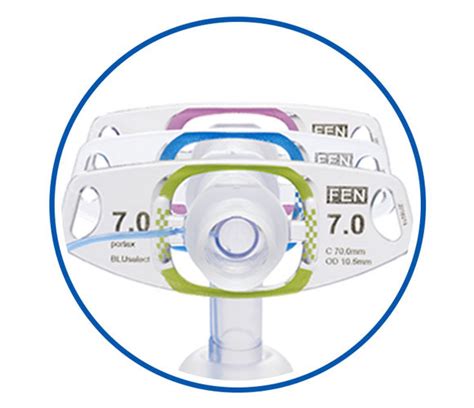 Portex™ BLUselect™ Tracheostomy Tubes .